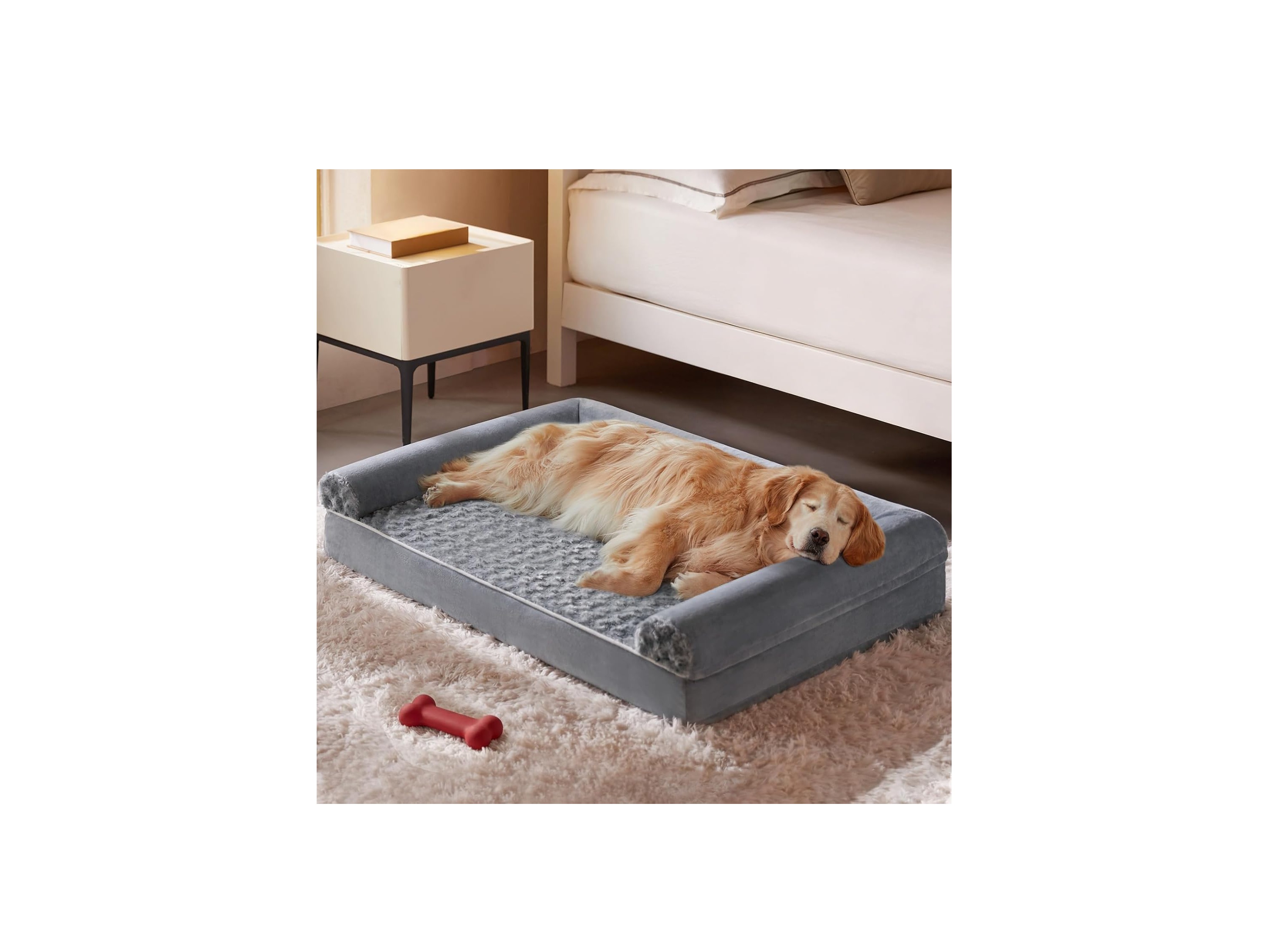 BFPETHOME Dog Beds for Large Dogs, Orthopedic Dog Bed for Medium Large Dogs,Big Waterproof Couch Pet Bed with Removable Washable Cover