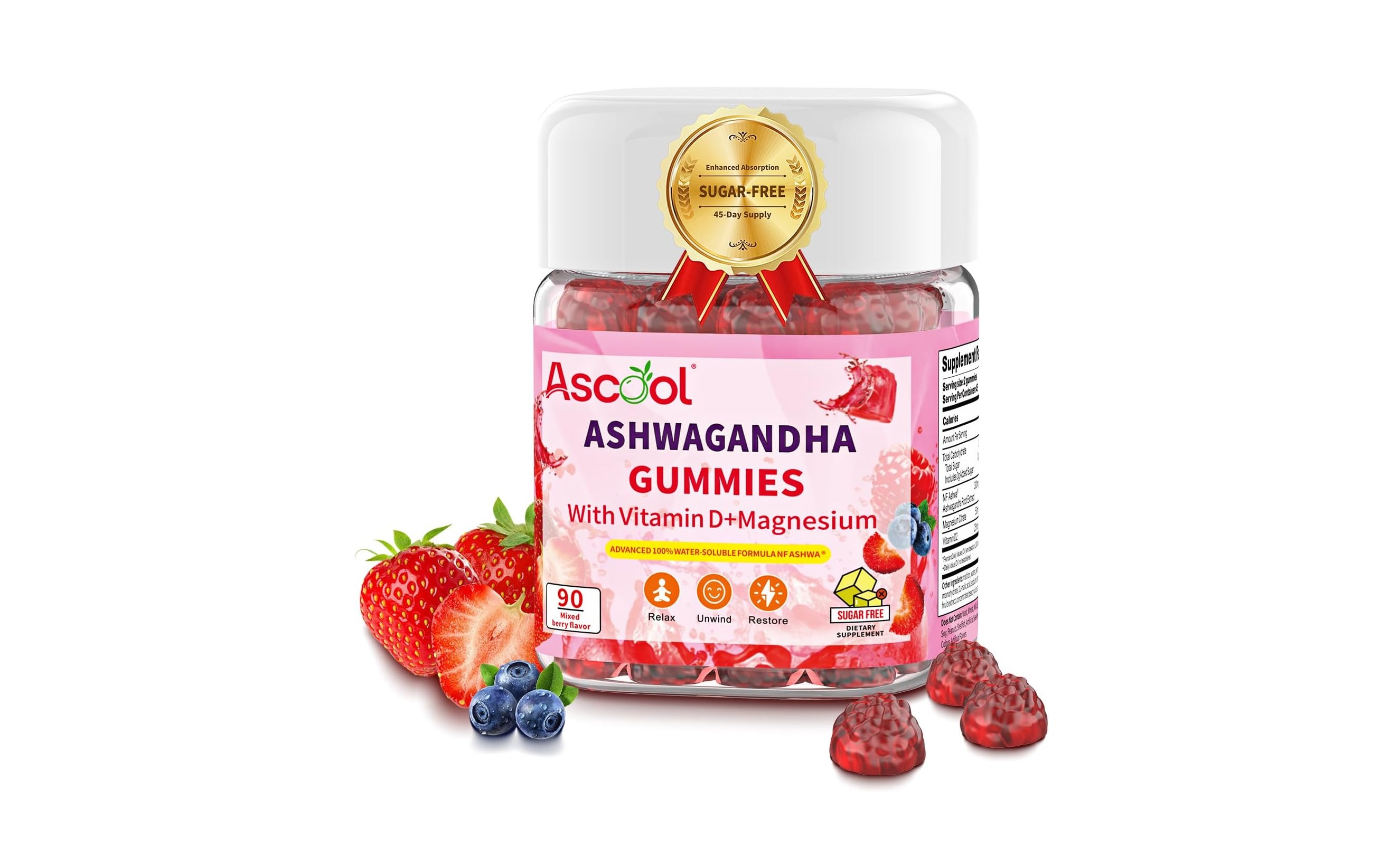 Real user experience of Ascool Ashwagandha Gummies with Magnesium & Vitamin D.