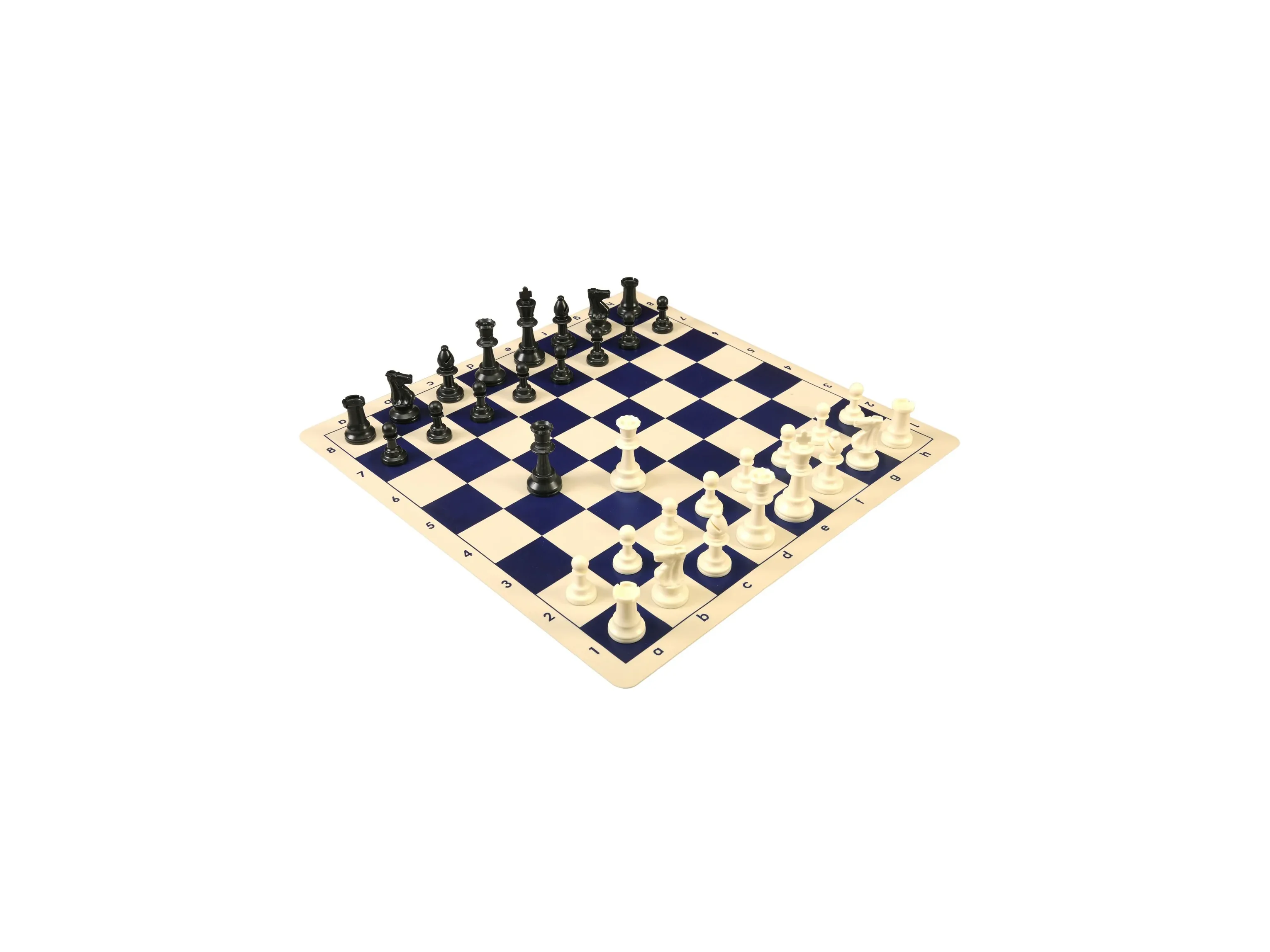 Wholesale Chess Tournament Chess Set with Triple Weighted Pieces & Vinyl Board