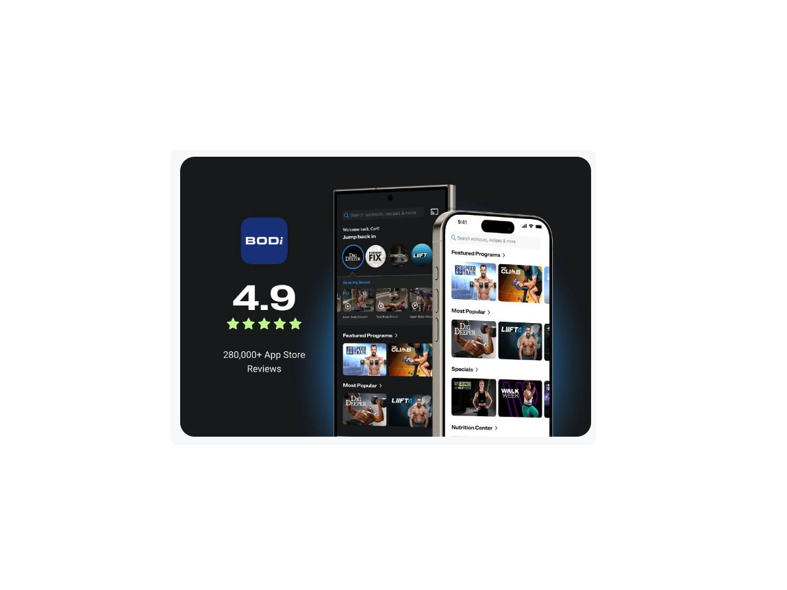 BODi All-In-One Fitness Subscription